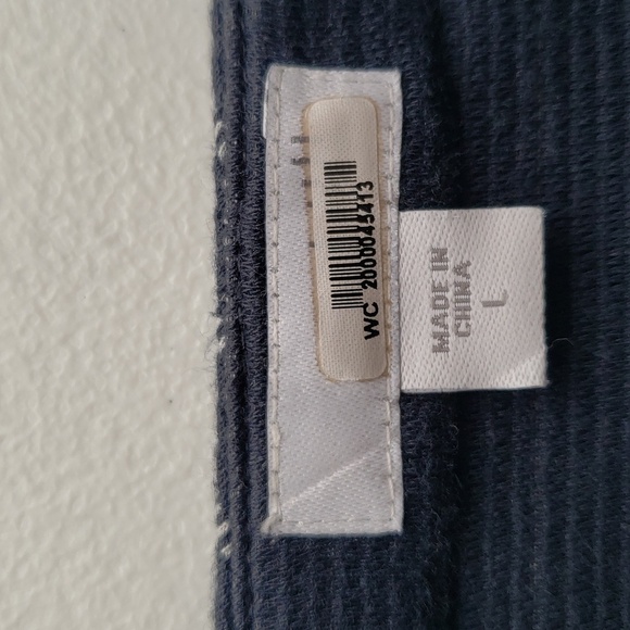 J. Jill Sheath Dress Large Navy Blue Stripe Pockets Work Office Career Corpcore - Picture 5 of 13